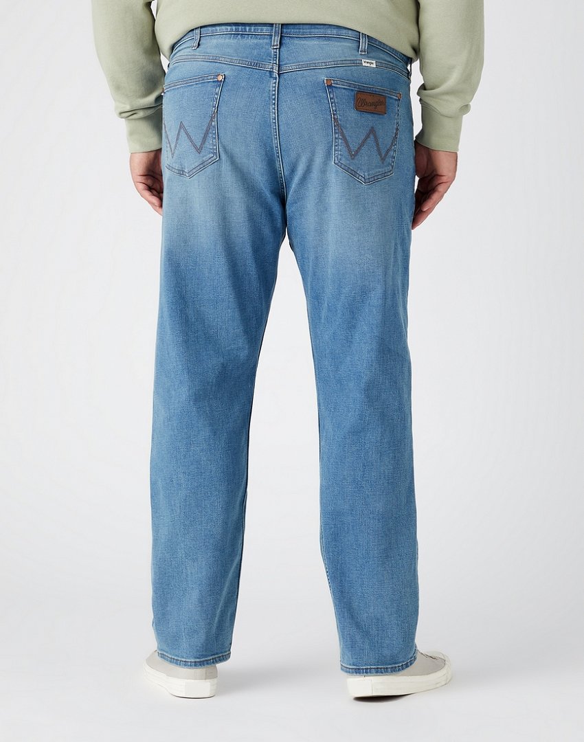 WRANGLER GREENSBORO MĘSKIE SPODNIE JEANSOWE TNTED INDIGO W15QCS29S 112145823