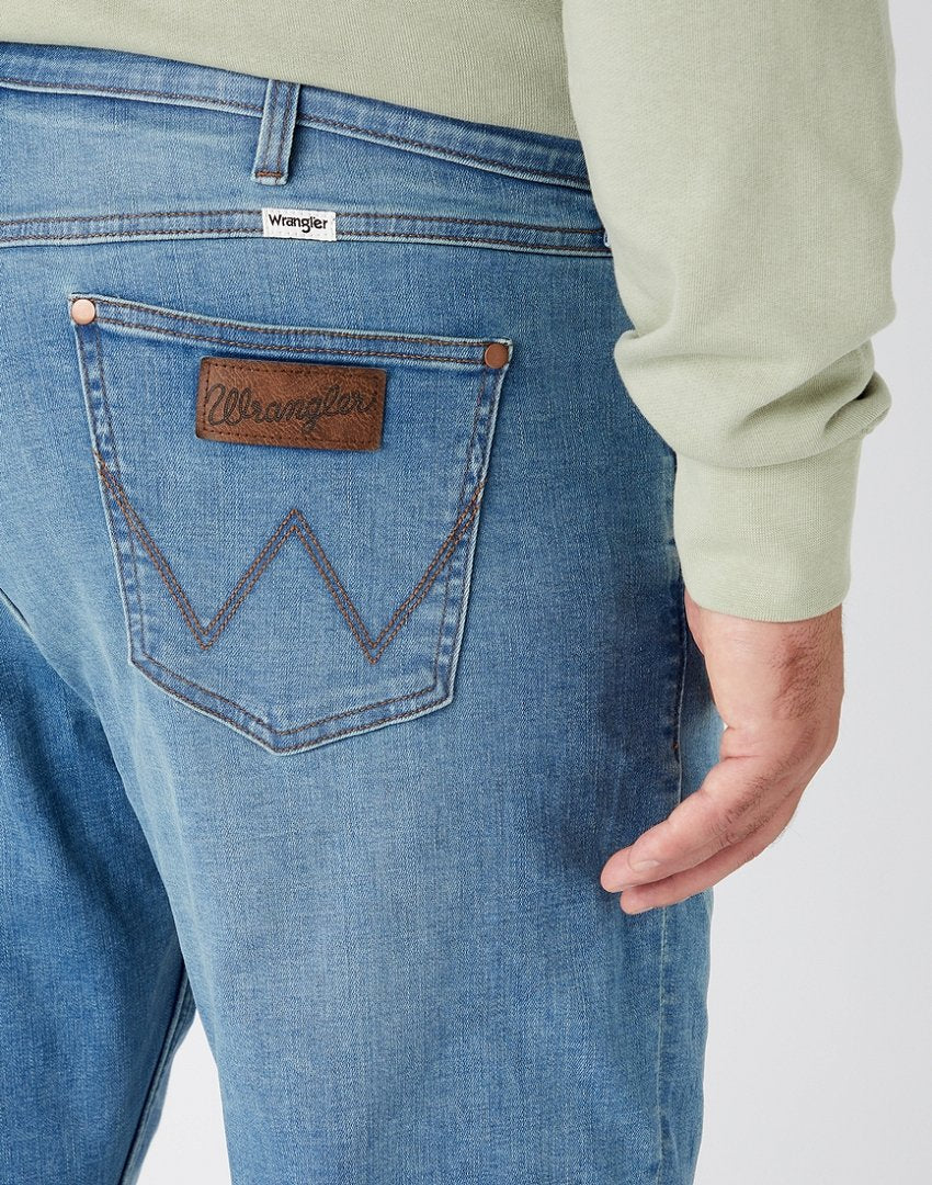 WRANGLER GREENSBORO MĘSKIE SPODNIE JEANSOWE TNTED INDIGO W15QCS29S 112145823