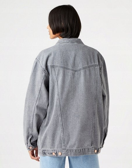 WRANGLER HERITAGE JACKET DAMSKA KURTKA JEANSOWA STORM BLACK W4364442V 112146050