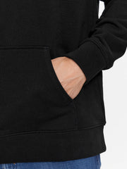 WRANGLER HOODIE MĘSKA BLUZA Z KAPTUREM WASHED BLACK 112343376 W658018282