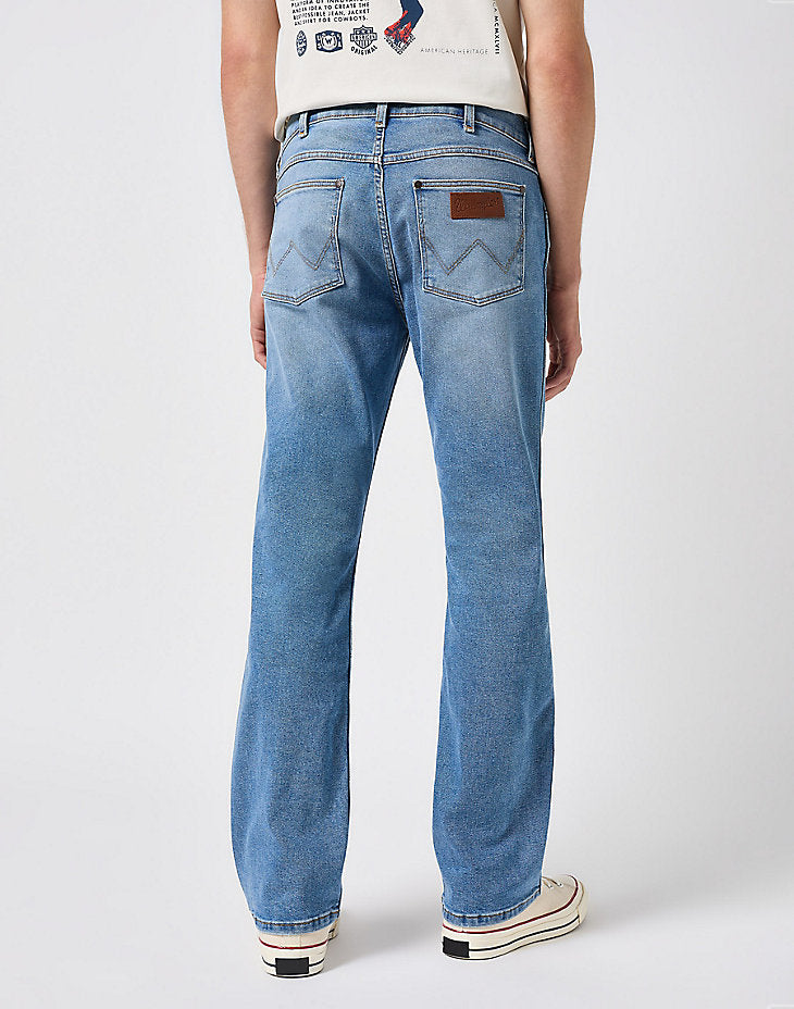 WRANGLER HORIZON MĘSKIE SPODNIE JEANSOWE JEANS DŻINSY BLUE SPRING 112350854 W110018017