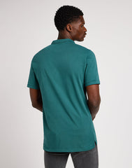 WRANGLER JERSEY POLO MĘSKA KOSZULKA POLO POLÓWKA EVERGREEN 112349966 LM36017019
