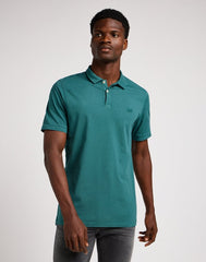 WRANGLER JERSEY POLO MĘSKA KOSZULKA POLO POLÓWKA EVERGREEN 112349966 LM36017019