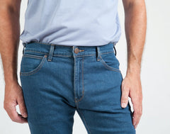 WRANGLER LARSTON MĘSKIE SPODNIE JEANSOWE FAREWELL W18SX5R22 112319140