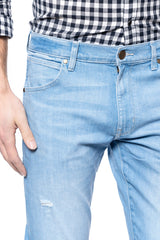 Męskie Spodnie Wrangler Larston Jeansowe Hot Shot W18SC787A 112127448