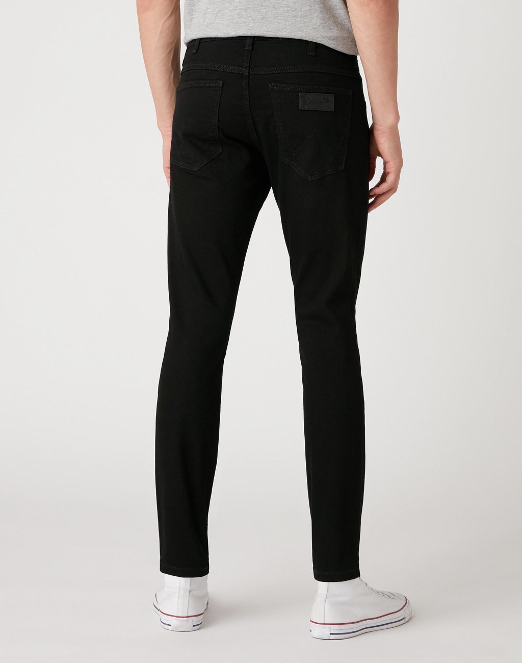 WRANGLER LARSTON MĘSKIE SPODNIE JEANSOWE JEANS BLACK VALLEY W18SHP19A 112127509