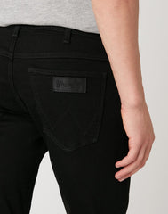 WRANGLER LARSTON MĘSKIE SPODNIE JEANSOWE JEANS BLACK VALLEY W18SHP19A 112127509