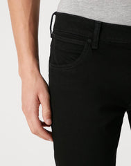 WRANGLER LARSTON MĘSKIE SPODNIE JEANSOWE JEANS BLACK VALLEY W18SHP19A 112127509