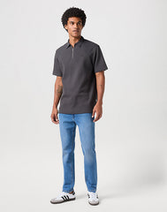 Wrangler Larston Męskie Spodnie Jeansowe Garner Blue W112350846