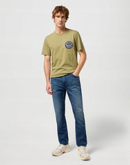 WRANGLER LARSTON MĘSKIE SPODNIE JEANSOWE JEANSY DŻINSY HARE BLUE 112350848 W18S017969