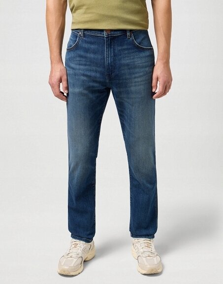 WRANGLER LARSTON MĘSKIE SPODNIE JEANSOWE JEANSY DŻINSY HARE BLUE 112350848 W18S017969