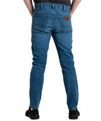 WRANGLER LARSTON MĘSKIE SPODNIE JEANSOWE JEANSY SOFTWEAR W18S74Z59 112337509
