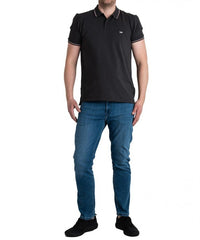 Wrangler Larston Męskie Spodnie Jeansowe Softwear W18S74Z59 112337509