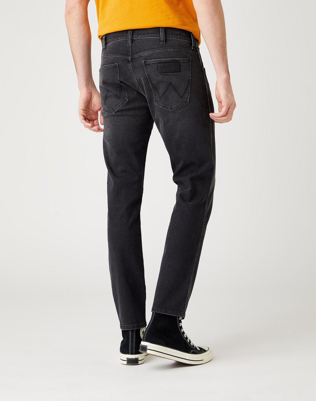 WRANGLER LARSTON MĘSKIE SPODNIE JEANSOWE LIKE A CHAMP W18SHT120 112141216