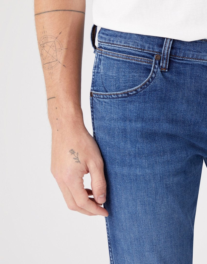WRANGLER LARSTON MĘSKIE SPODNIE JEANSOWE SPOTLITE W18SYJ38N 112145873