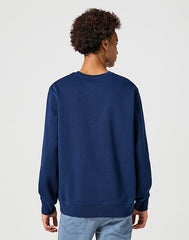 WRANGLER MĘSKA BLUZA CREWNECK SWEATSHIRT NAVY 112357329 W6K0011976