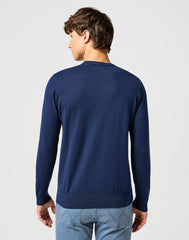 WRANGLER MĘSKA BLUZA KNIT SWEATER NAVY 112357427 W8F2017358
