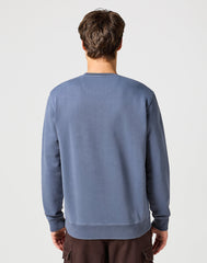 WRANGLER MĘSKA BLUZA SIGN OFF CREW Grisallie 112357335 W6589008823