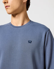WRANGLER MĘSKA BLUZA SIGN OFF CREW Grisallie 112357335 W6589008823