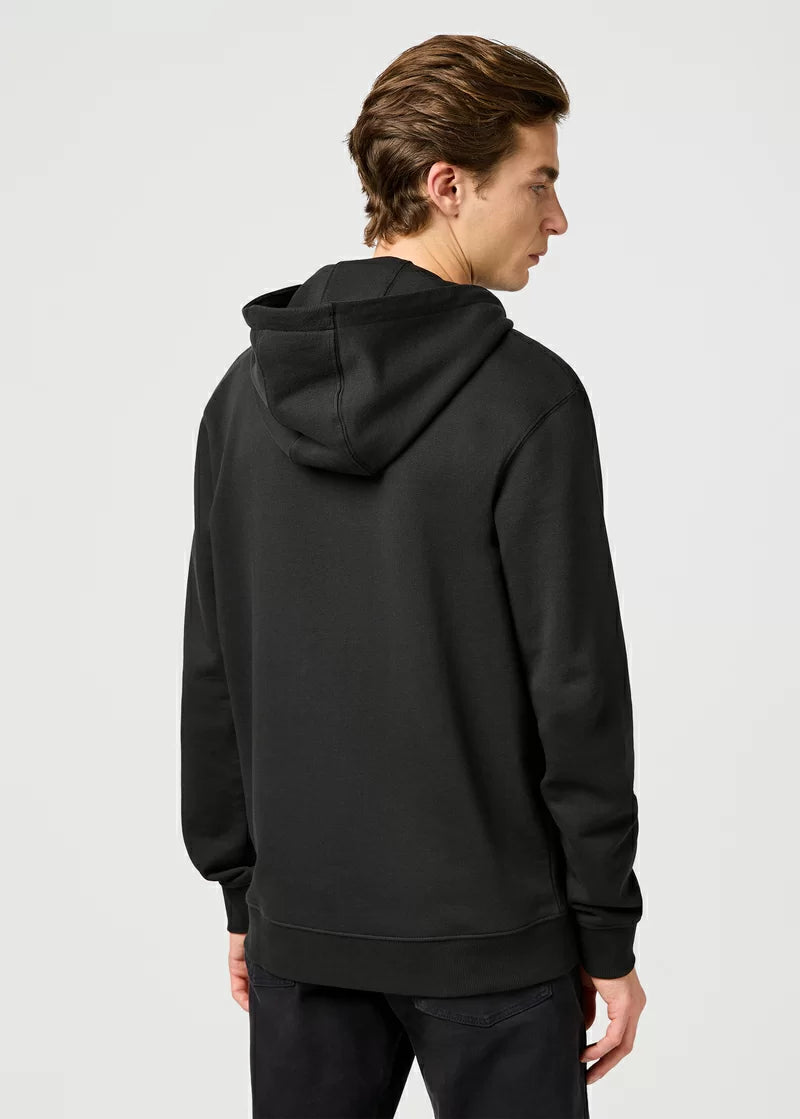 Wrangler Męska Bluza Graphic Zip Hoodie Faded Black 112362888