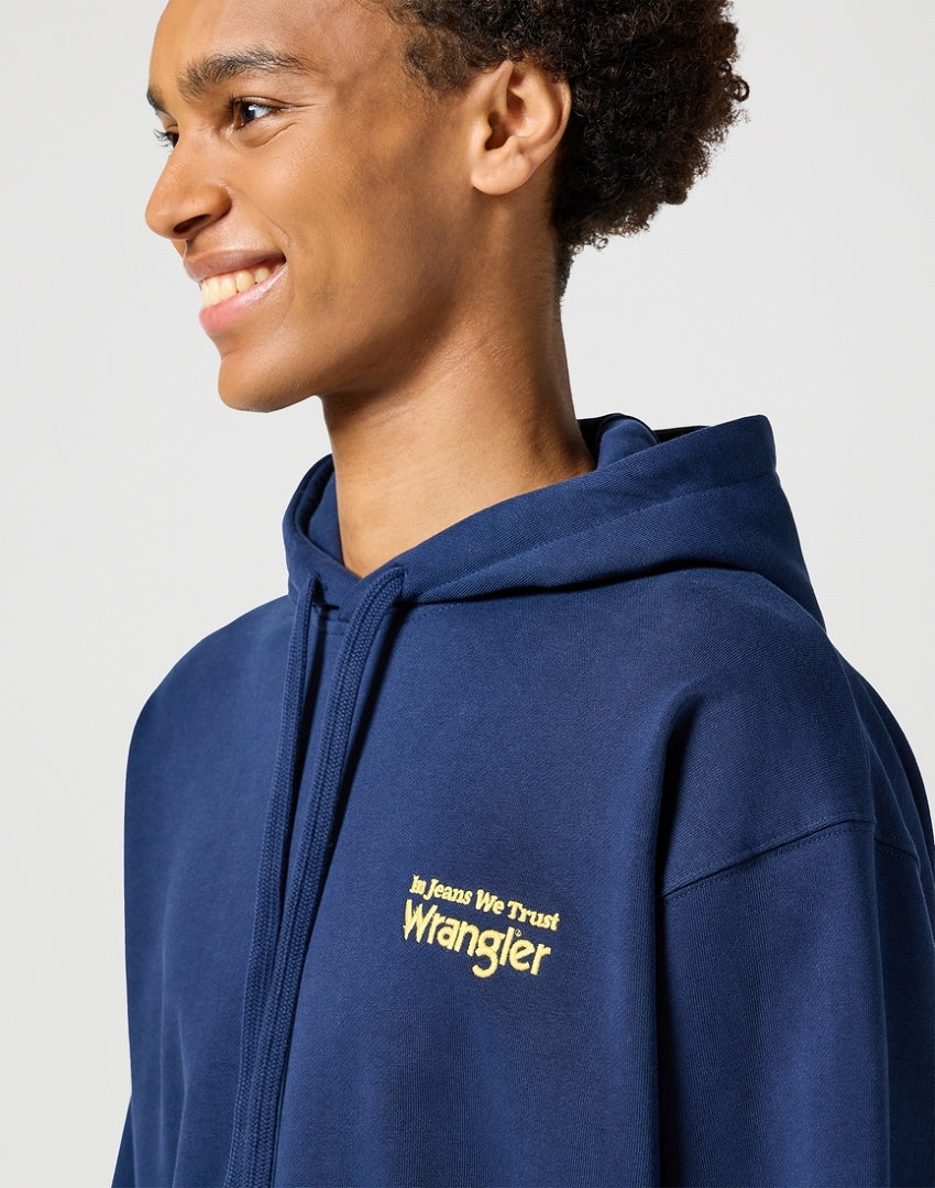WRANGLER MĘSKA BLUZA Z KAPTUREM HOODIE 112357369