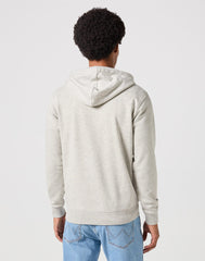 WRANGLER MĘSKA BLUZA ZIP THRU HOODIE MID GREY MELEE 112351250 W6X3018105