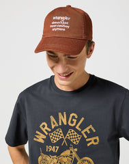 Czapka Z Daszkiem Wrangler Logo Cap Root Beer  112356877