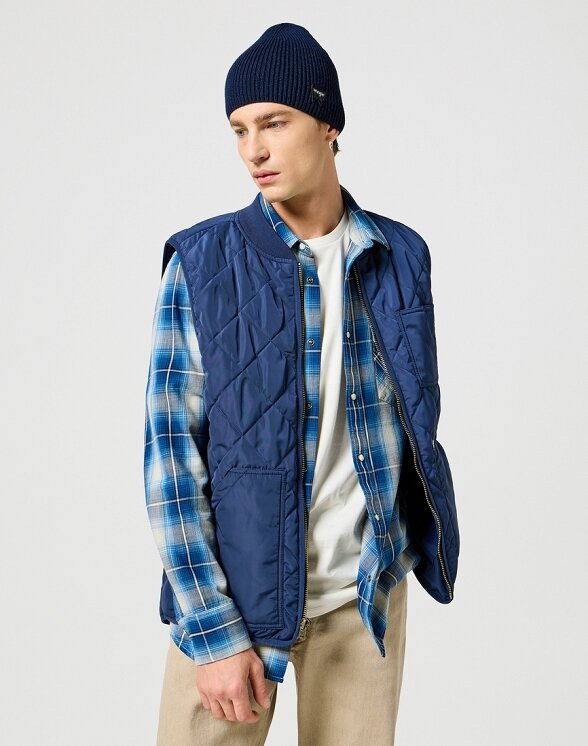 WRANGLER MĘSKA CZAPKA ZIMOWA EASY BEANIE NAVY 112356867 W0M8011976