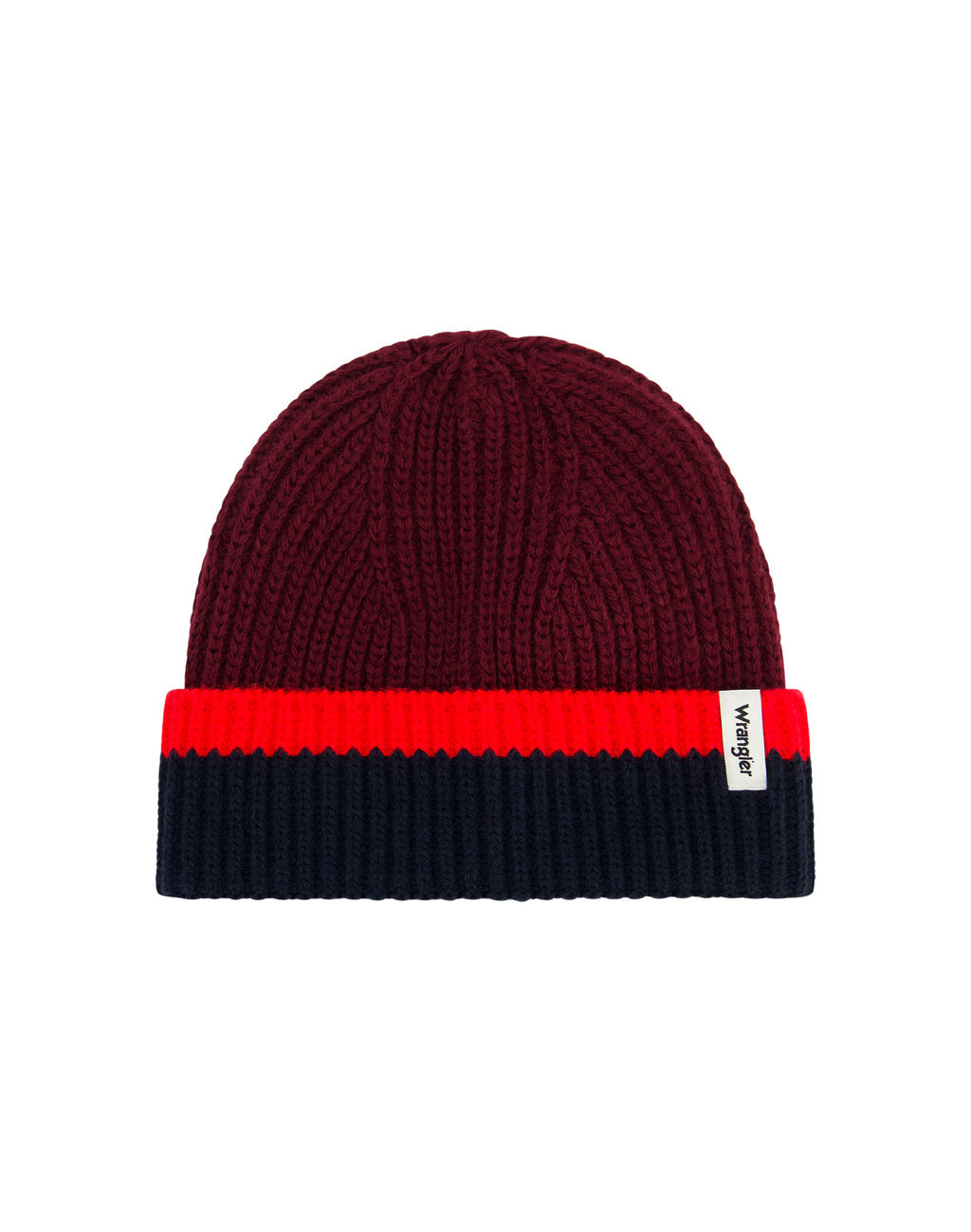 WRANGLER MĘSKA CZAPKA ZIMOWA SIGN OFF BEANIE DAHLIA 112356869 W0M9016299