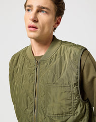 WRANGLER MĘSKA KAMIZELKA ELEVATED VEST IVY GREEN 112357210 W44E016396