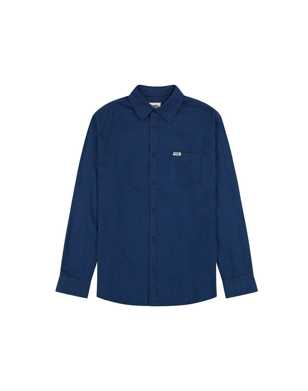 WRANGLER MĘSKA KOSZULA 1 PKT FLANNEL SHIRT WRANGLER BLUE 112357220 W564018059