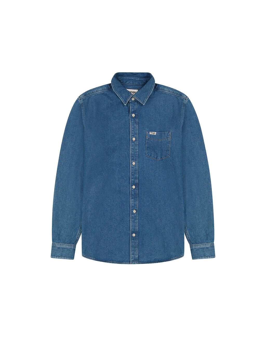 WRANGLER MĘSKA KOSZULA 1 PKT SHIRT DARK STONE 112357190 W5X2015411