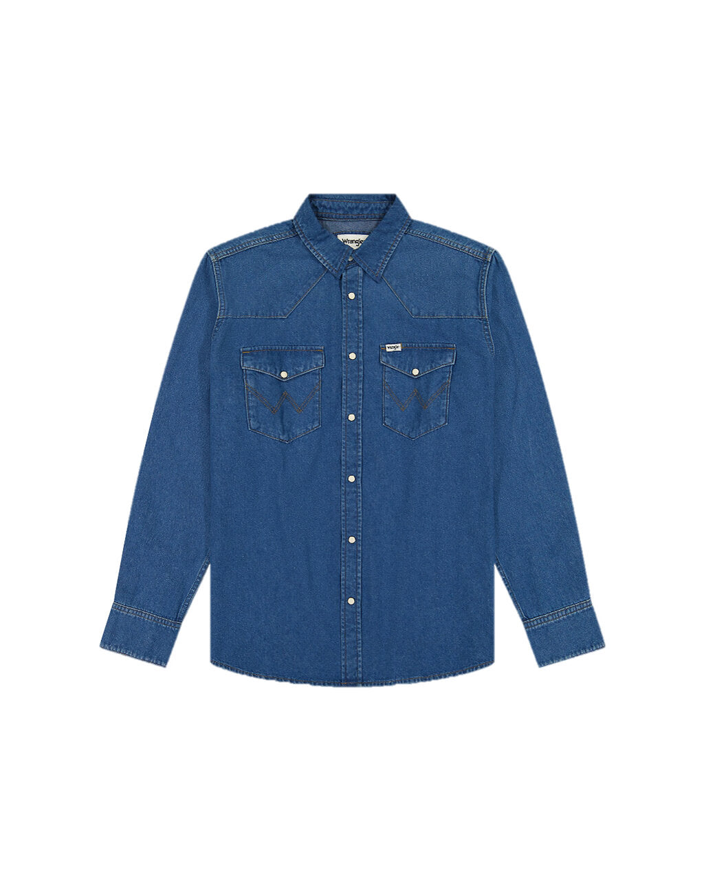 WRANGLER MĘSKA KOSZULA WESTERN SHIRT DARK STONE 112357192 W5B4015411