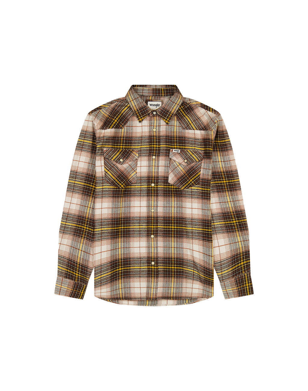 WRANGLER MĘSKA KOSZULA WESTERN SHIRT GINGERBREAD 112357247 W5B4014345