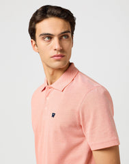 Wrangler Męska Koszulka Polo Shirt Orange 112362832