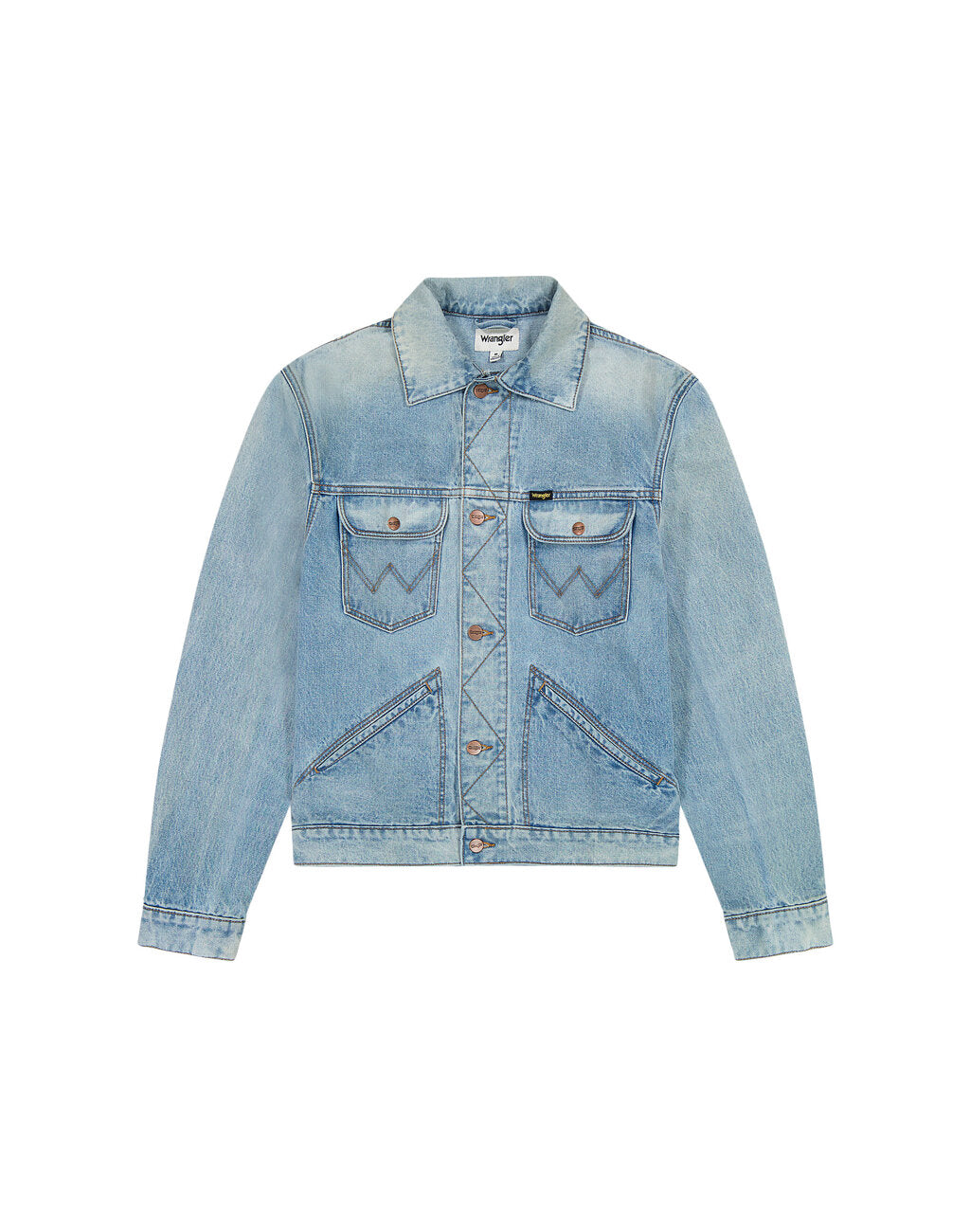 WRANGLER MĘSKA KURTKA JEANSOWA JEANS 124MJ RATTLESNAKE 112350475 W4MJ016799