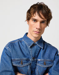 Wrangler Meska Kurtka Jensowa Denim Jacket Mid  112351265 W490017989