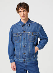 Wrangler Meska Kurtka Jensowa Denim Jacket Mid  112351265 W490017989