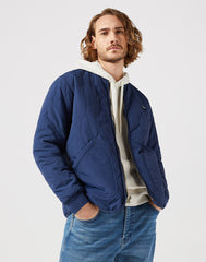 WRANGLER MĘSKA KURTKA PUFFER JACKET BLACK IRIS 112350420 W4Y5017555