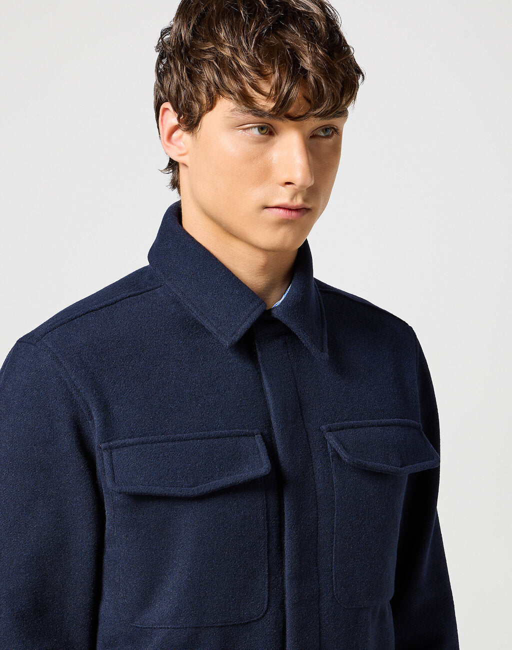 WRANGLER MĘSKA KURTKA TRANSITIONAL JACKET DARK NAVY 112357212 W4H6018200