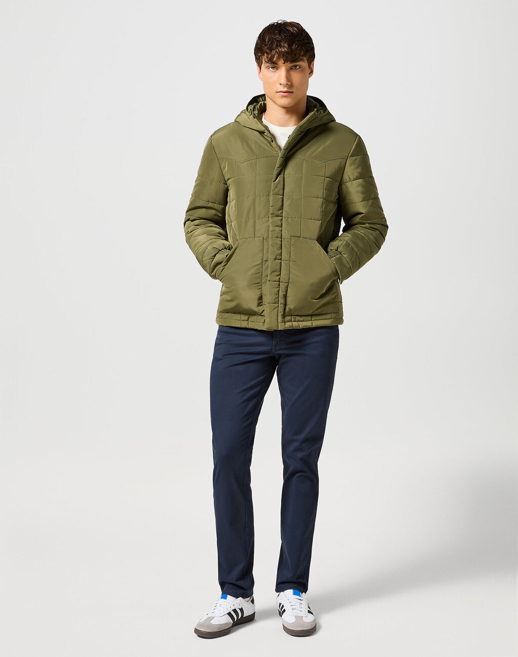 Wrangler Meska Kurtka Transitional Puffer Ivy Green 112357207 W4E2016396