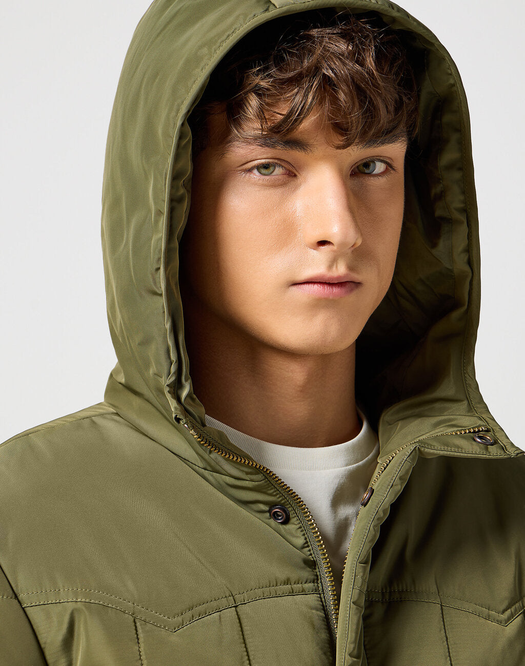 Wrangler Meska Kurtka Transitional Puffer Ivy Green 112357207 W4E2016396