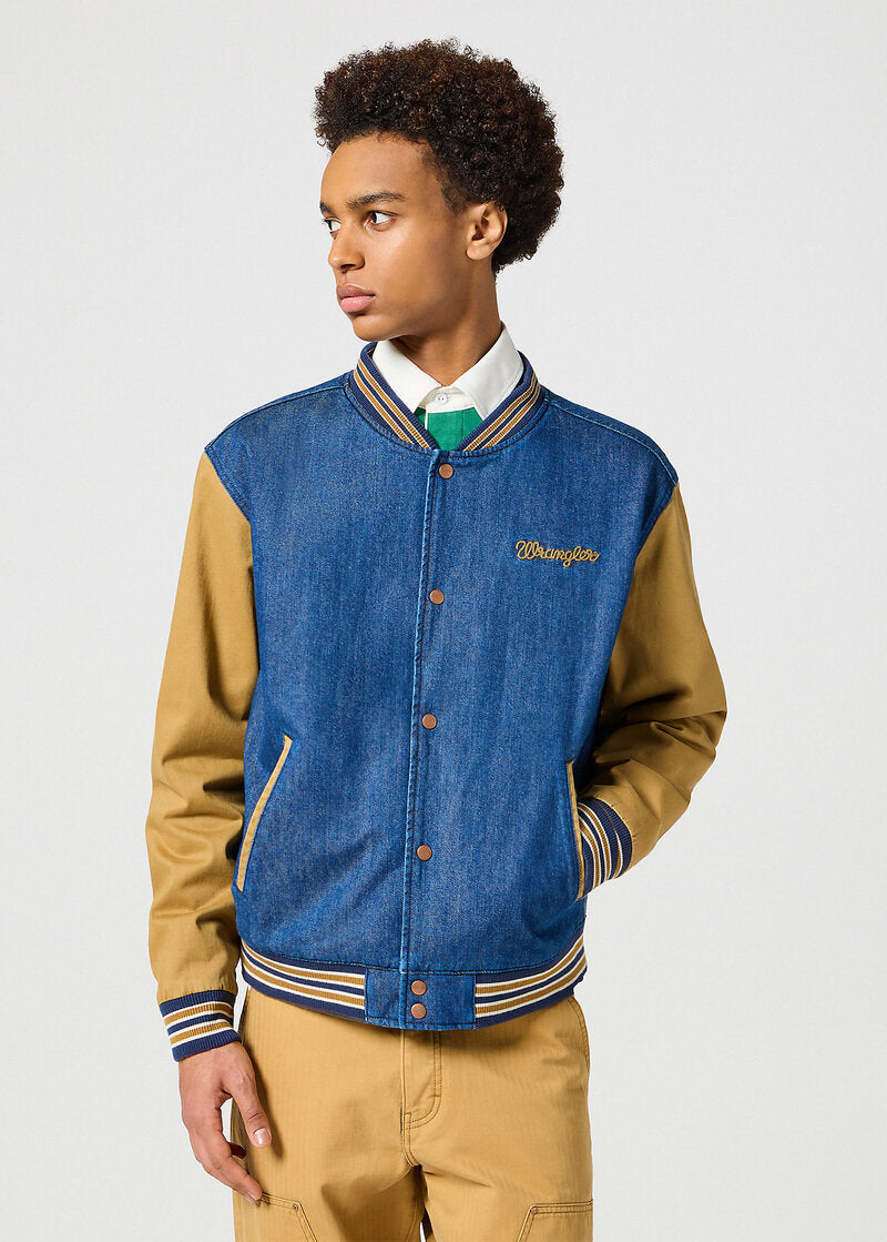 WRANGLER MĘSKA KURTKA VARSITY JACKET DIJON 112357209 W4C4008619