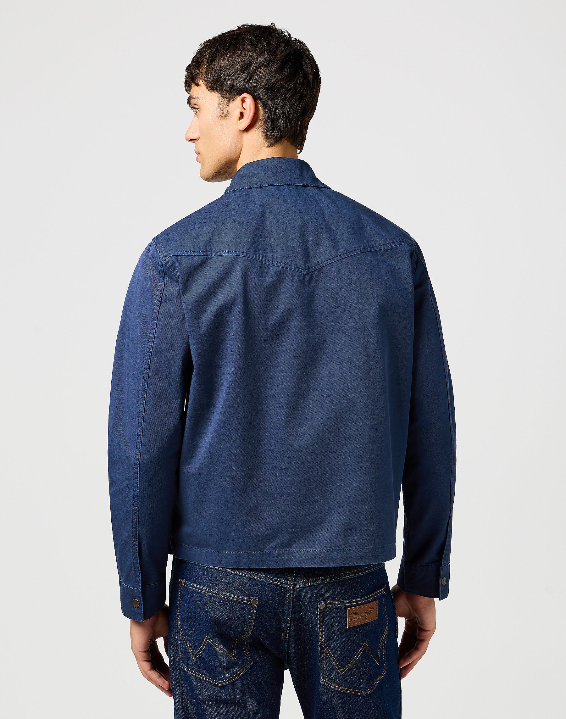 WRANGLER MĘSKA KURTKA WRANGLER RODEO UTILITY JACKET NAVY 112362653