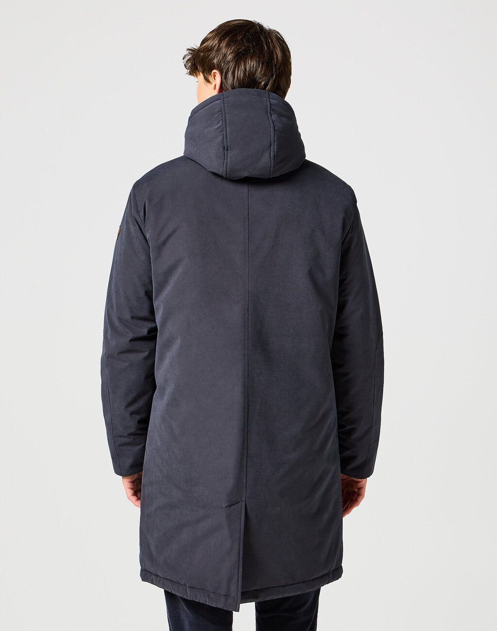 WRANGLER MĘSKA KURTKA ZIMOWA MIDLONG JACKET BLACK 112357423 W44L011936