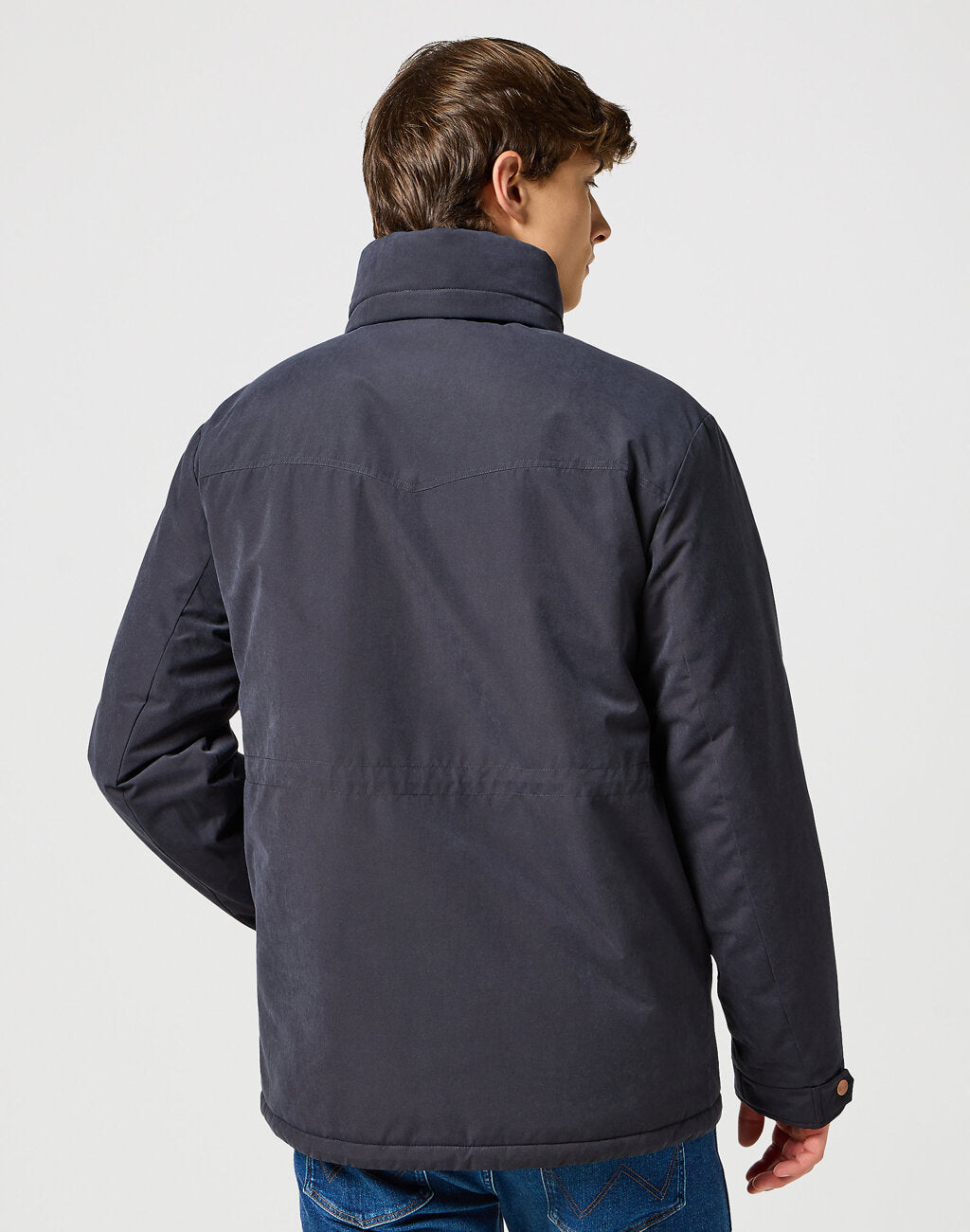 Męska Kurtka Zimowa Wrangler Winter Jacket Black 112357266 W45B011936
