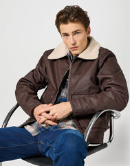 WRANGLER MĘSKA KURTKA ZIMOWA WRANGLER AVIATOR MOLE 112357277 W44M017499