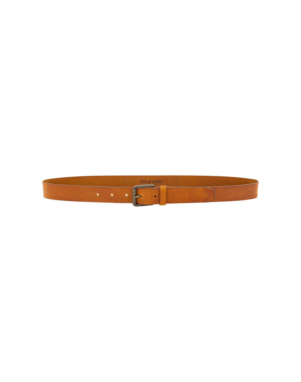 Męski Pasek Skórzany Wrangler Leather Belt Cognac 112358070 Premium W0N7014672