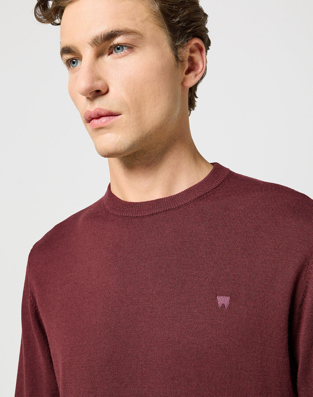 WRANGLER MĘSKI SWETER KNIT SWEATER DAHLIA 112357203 W8F2016299