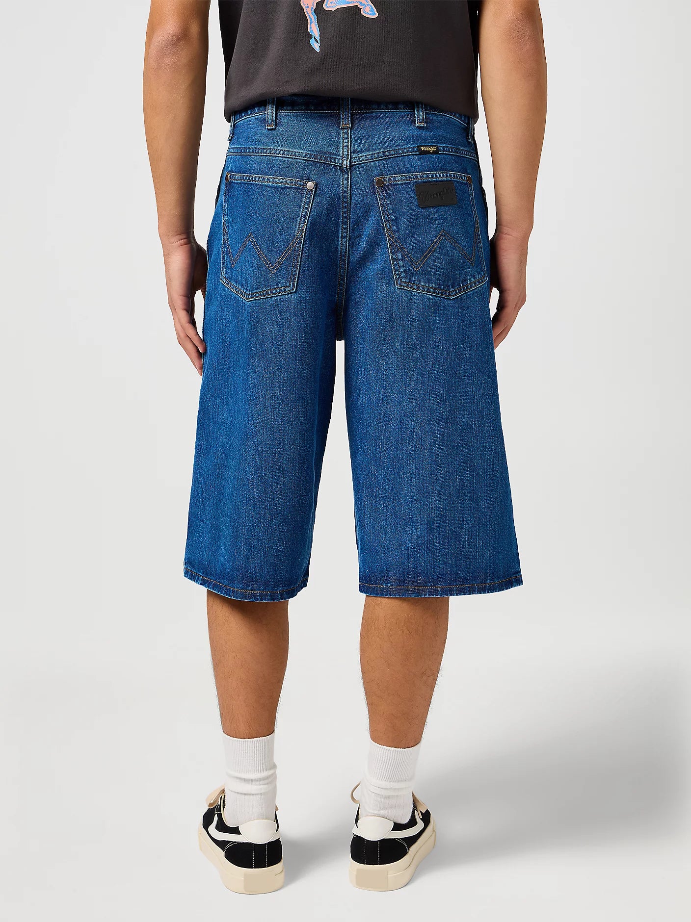 Wrangler Męskie Spodenki Jeansowe Jort Shorts Dark Stone 112362550